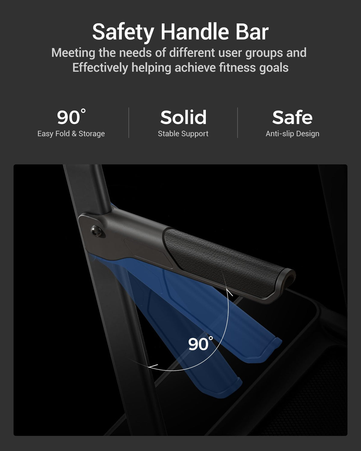 17% Auto Incline Walking Pad with 43″High Armrests