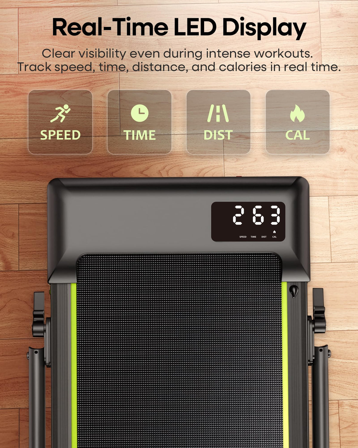 HADMAX Walking Pad Treadmill with Incline and Height Adjustable Handle Bar