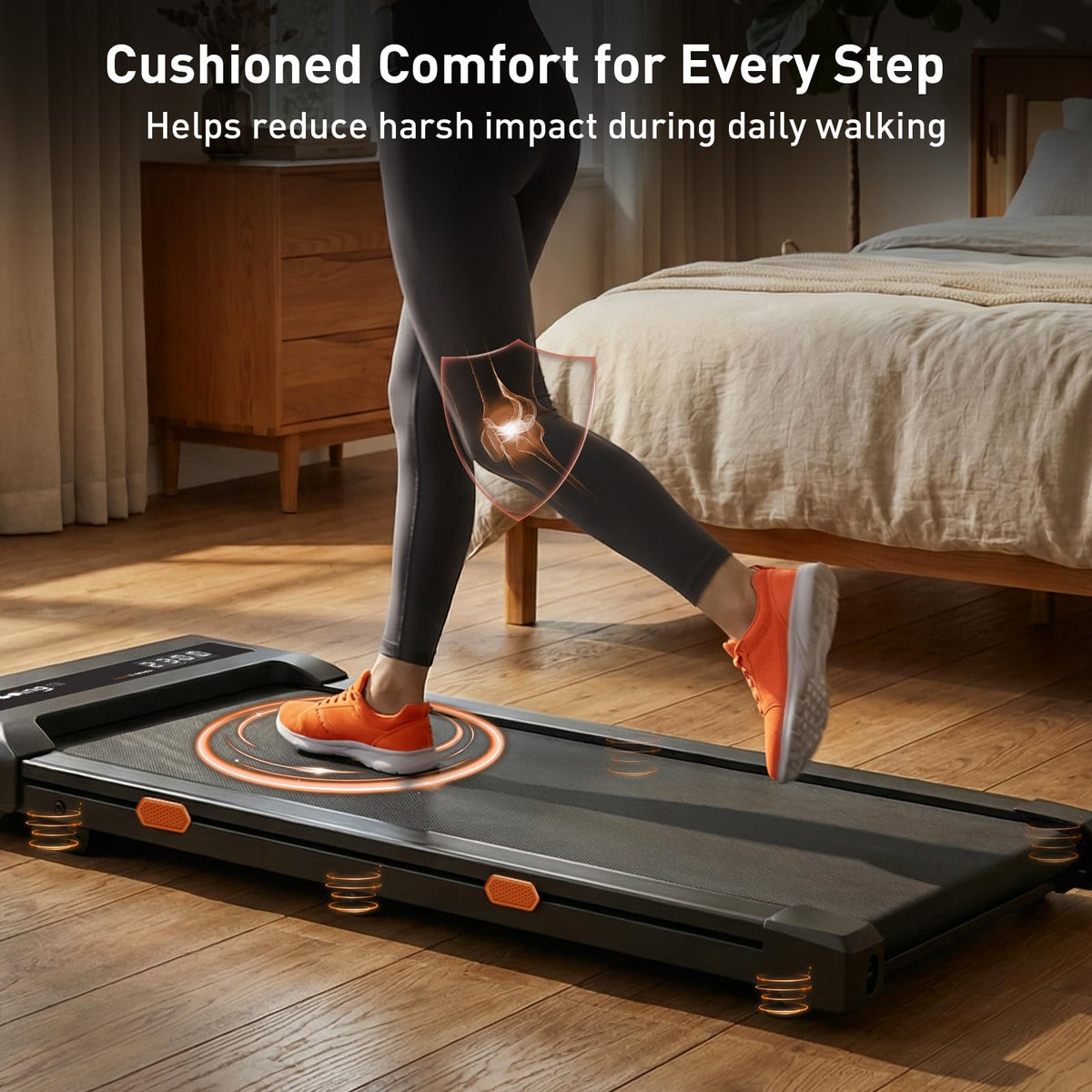 Cybergoing T10 Walking Pad Treadmill Powered By Bosch®, Under Desk